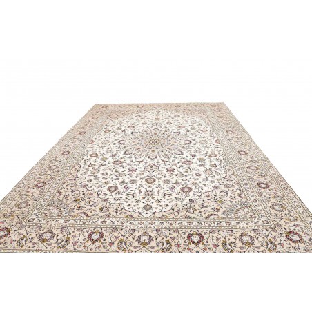 Tappeto Kashan Persia bianco 300x403
