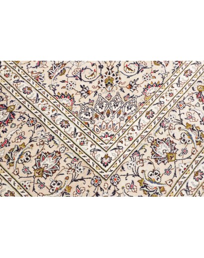 Tappeto Kashan Persia bianco 300x403