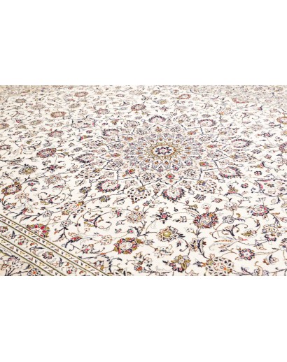 Tappeto Kashan Persia bianco 300x403