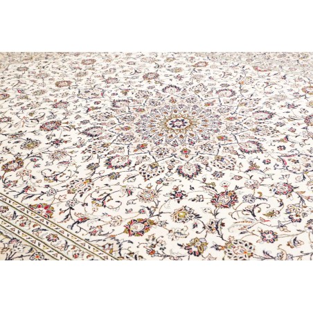 Tappeto Kashan Persia bianco 300x403