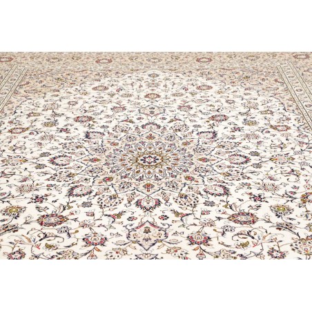 Tappeto Kashan Persia bianco 300x403