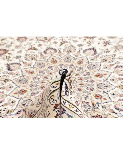Tappeto Kashan Persia bianco 300x403