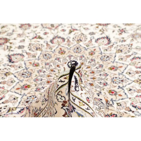 Tappeto Kashan Persia bianco 300x403
