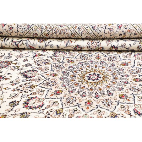Tappeto Kashan Persia bianco 300x403