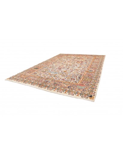 Tappeto Kashamr Zirkhaki Persia marrone grigio 303x394