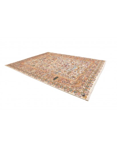 Tappeto Kashamr Zirkhaki Persia marrone grigio 303x394