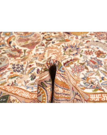 Tappeto Kashamr Zirkhaki Persia marrone grigio 303x394