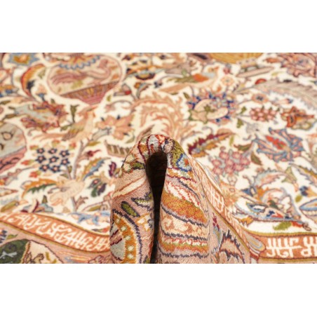 Tappeto Kashamr Zirkhaki Persia marrone grigio 303x394