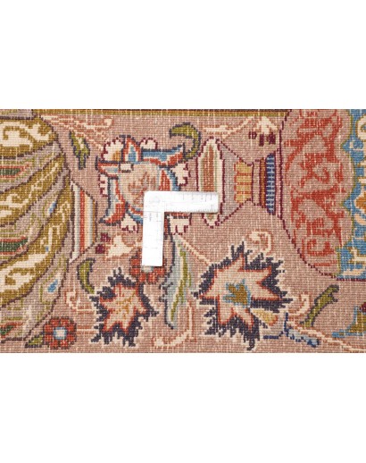 Tappeto Kashamr Zirkhaki Persia marrone grigio 303x394