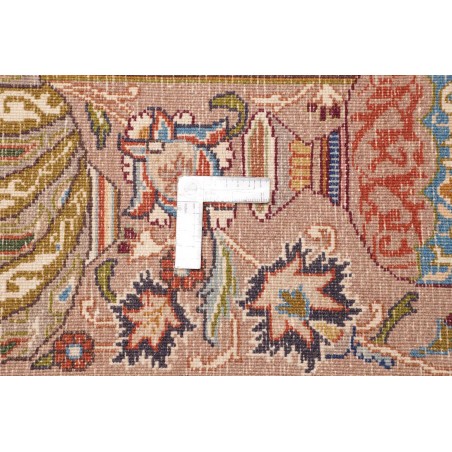 Tappeto Kashamr Zirkhaki Persia marrone grigio 303x394