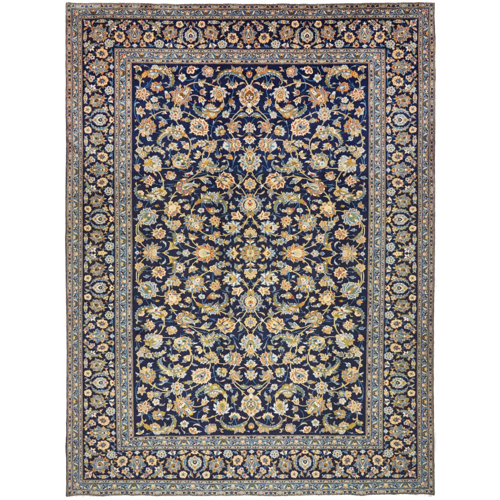 Tappeto Kashan Persia grigio marrone 305x408