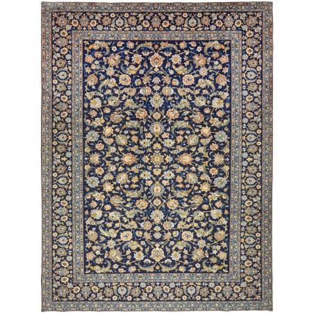 Tappeto Kashan Persia grigio marrone 305x408