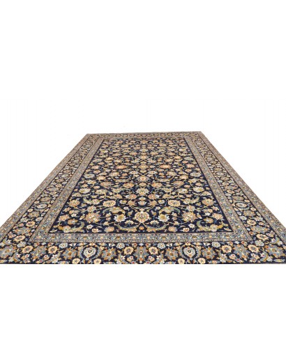 Tappeto Kashan Persia grigio marrone 305x408