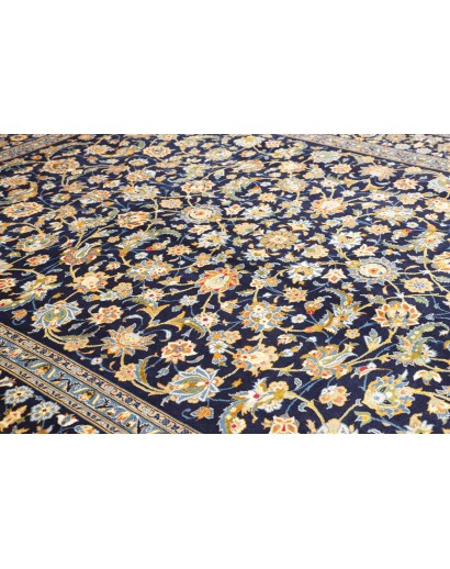 Tappeto Kashan Persia grigio marrone 305x408