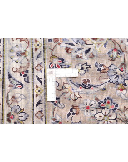 Tappeto Kashan Persia beige bianco 285x392