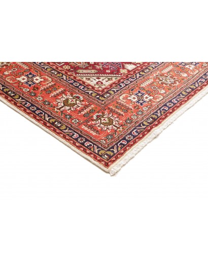 Tappeto Tabriz Persia giallo rosso 252x346