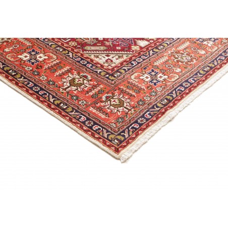 Tappeto Tabriz Persia giallo rosso 252x346