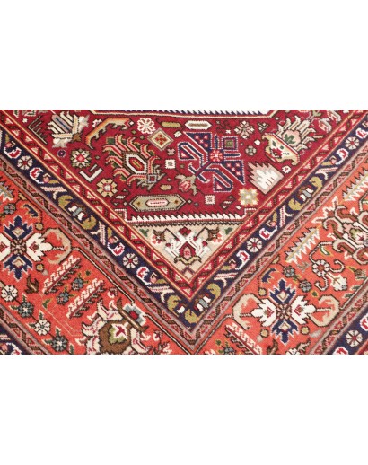 Tappeto Tabriz Persia giallo rosso 252x346