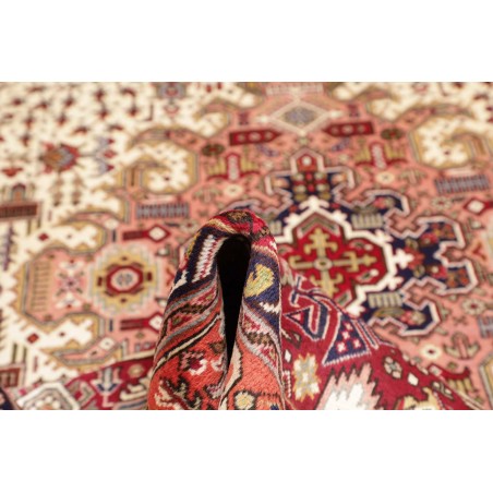 Tappeto Tabriz Persia giallo rosso 252x346