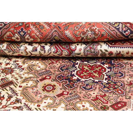 Tappeto Tabriz Persia giallo rosso 252x346