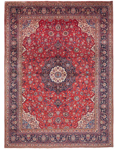Tappeto Sarough Persia marrone grigio 296x402