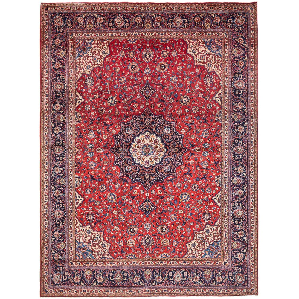 Tappeto Sarough Persia marrone grigio 296x402
