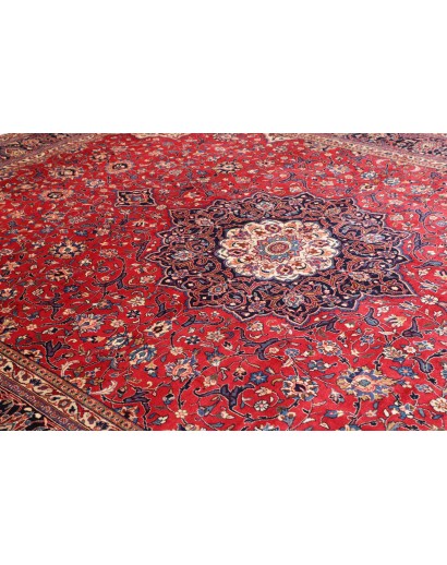 Tappeto Sarough Persia marrone grigio 296x402