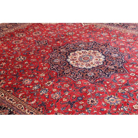 Tappeto Sarough Persia marrone grigio 296x402