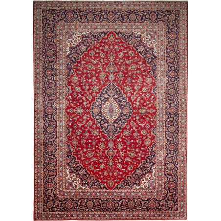 Tappeto Ardakan Persia marrone bianco 245x347