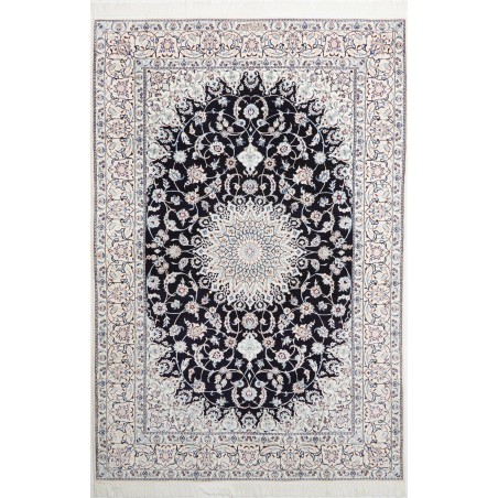 Tappeto Nain 6La Persia bianco grigio 153x225