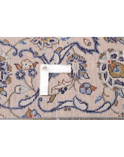 Tappeto Kashan Persia bianco grigio 250x363