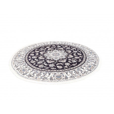 Tappeto Nain Kashmar Persia grigio 242x252