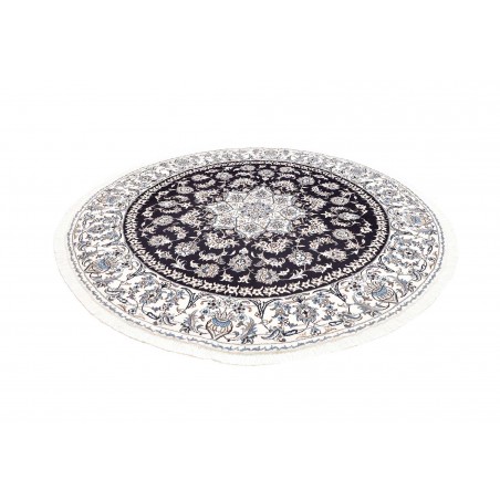 Tappeto Nain Kashmar Persia grigio 242x252