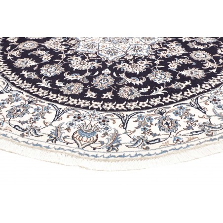 Tappeto Nain Kashmar Persia grigio 242x252