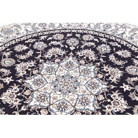 Tappeto Nain Kashmar Persia grigio 242x252