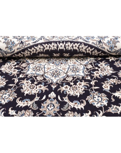 Tappeto Nain Kashmar Persia grigio 242x252