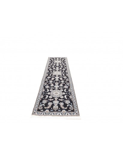Tappeto Nain Kashmar Persia grigio 78x305