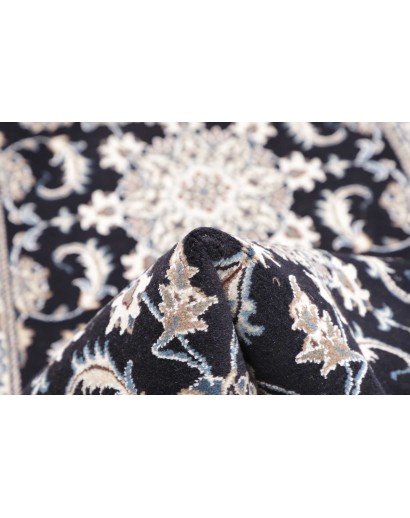 Tappeto Nain Kashmar Persia grigio 78x305