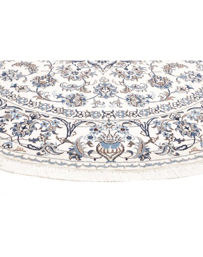 Tappeto Nain Kashmar Persia beige grigio 242x254
