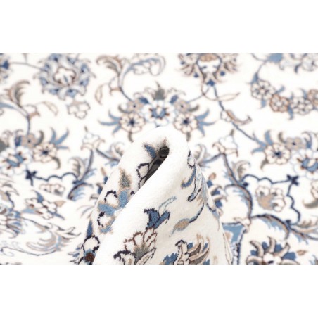 Tappeto Nain Kashmar Persia beige grigio 242x254
