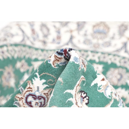 Tappeto Nain Kashmar Persia blu 197x200