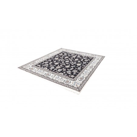 Tappeto Nain Kashmar Persia grigio 195x200