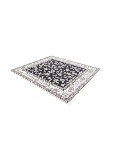 Tappeto Nain Kashmar Persia grigio 195x200