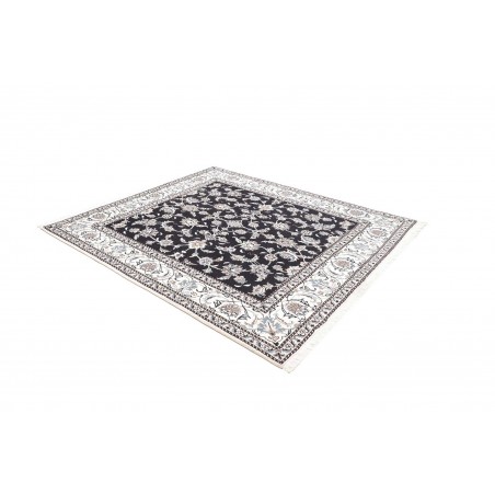 Tappeto Nain Kashmar Persia grigio 195x200