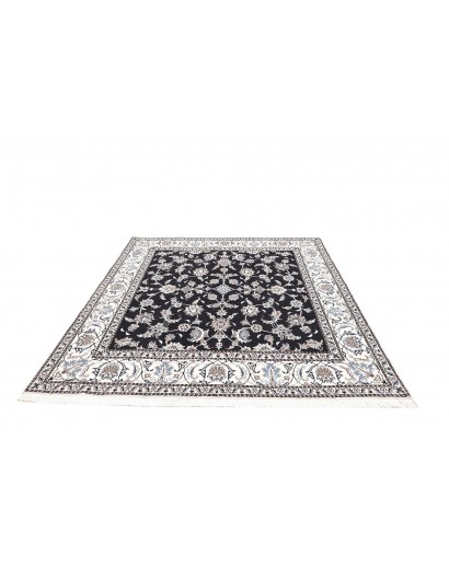 Tappeto Nain Kashmar Persia grigio 195x200