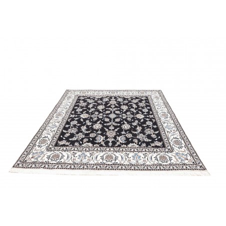 Tappeto Nain Kashmar Persia grigio 195x200