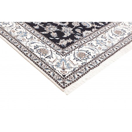 Tappeto Nain Kashmar Persia grigio 195x200