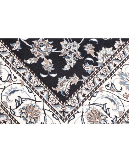 Tappeto Nain Kashmar Persia grigio 195x200