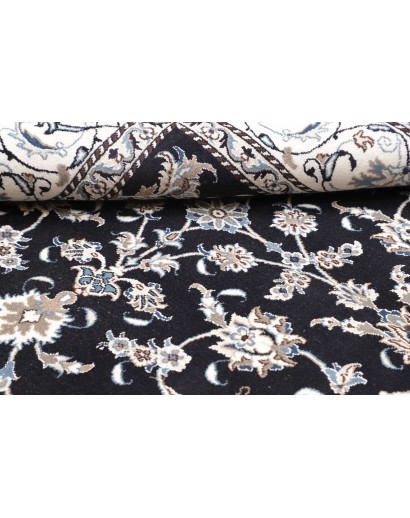 Tappeto Nain Kashmar Persia grigio 195x200