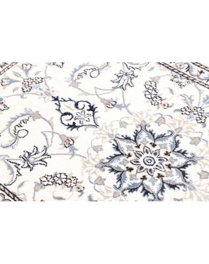 Tappeto Nain Kashmar Persia beige grigio 88x143